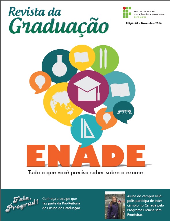 Capa da 1ª Edição da Revista Graduação
