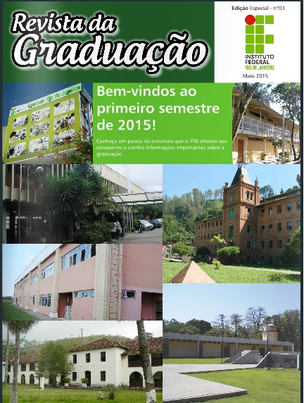 Capa da 3ª Edição da Revista Graduação